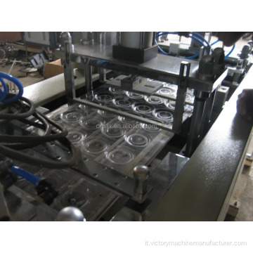 Macchina automatica per la produzione di coperchi per bicchieri di carta HOT